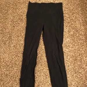 black work out leggings